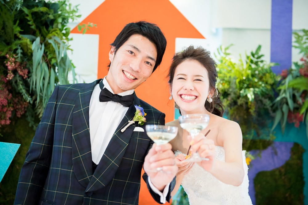 大阪での結婚式撮影