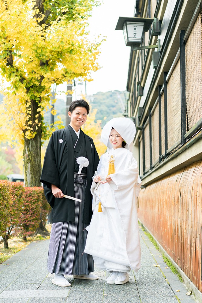 京都は東山界隈での和装撮影