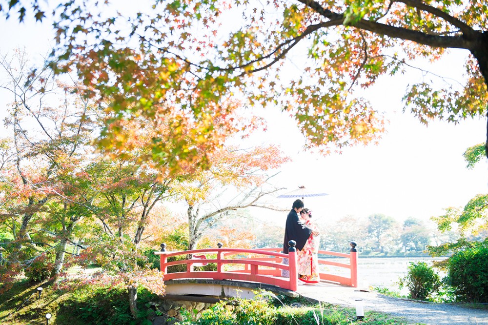 京都の由緒あるお寺のお庭