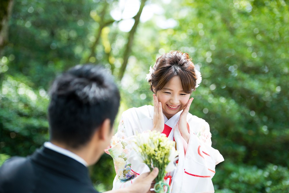 京都美翔苑より プロポーズ女性