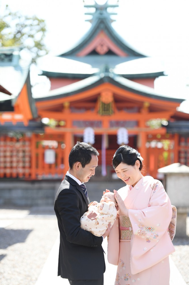お宮参り写真
