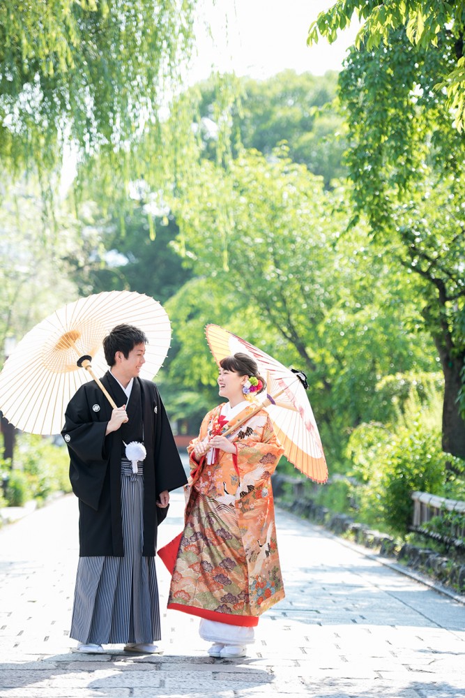 祇園白川の和装撮影