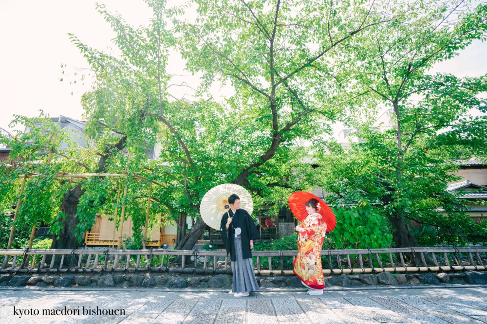 祇園での撮影イメージ写真