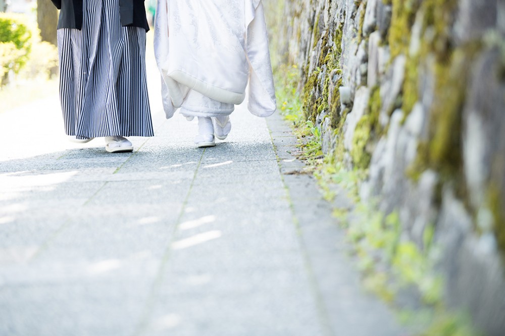 和装はまずは足元から